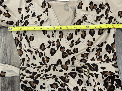 Diane von Furstenberg Leopard Print Wrap Dress Anoush Pockets 8 Silk Knee Length - Picture 5 of 9