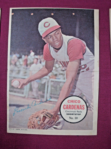 6 Vintage Baseball Major League Papier Bild Karten 5x7 - Bild 10 von 14