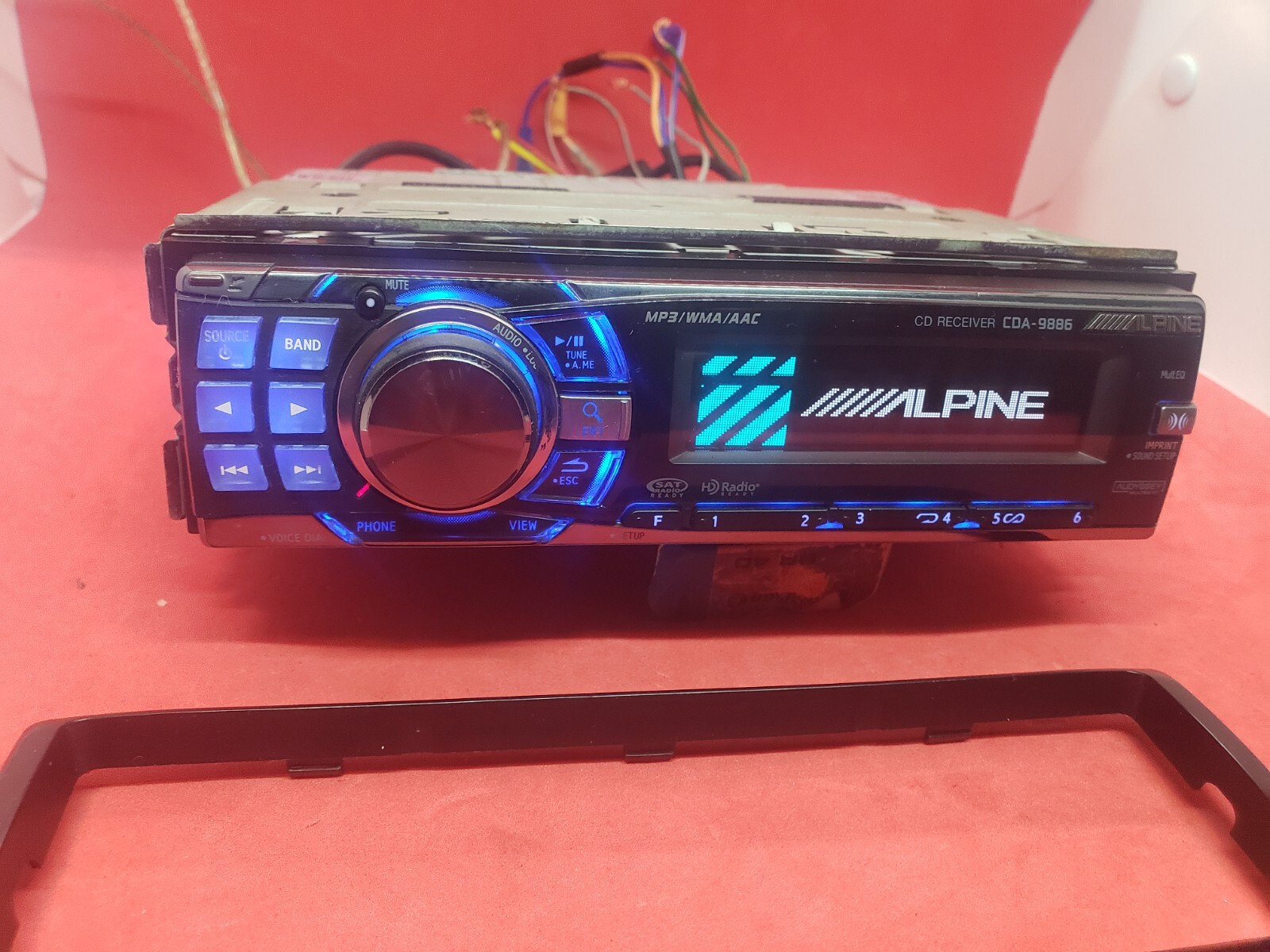 Old School audiophile Alpine CDA9886 CD / USB/MP3/AMFM Receiver eBay