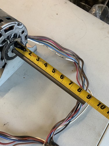 HC37EE209 Blower Motor 1/6 HP 208/230V 1275 RPM, Carrier Double Shaft 5KCP39DG - Picture 12 of 13