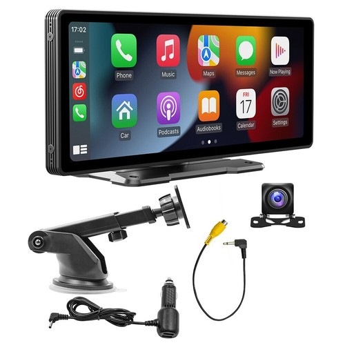 10.26Inch Carplay & Android Auto Stereo with AHD Backup Camera
