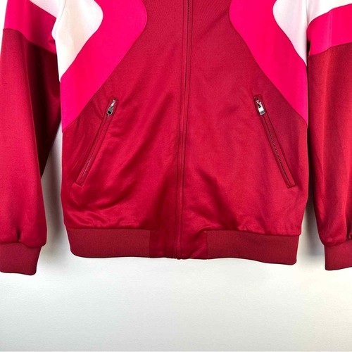 Maje Jacket Womens 36 S Red White Tracksuit Fate The Winx Saga Aisha Full Zip - Picture 6 of 11