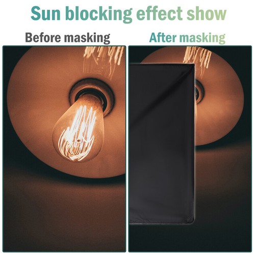 4× Auto Car Magnetic Suction Sun Shade Curtain Full Shading Sunshade Accessories - Picture 14 of 21