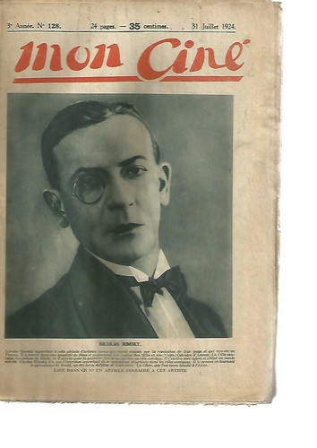 MON CINE N°128 NICOLAS RIMSKY / PECHEUR D'ISLANDE / RENEE ADOREE