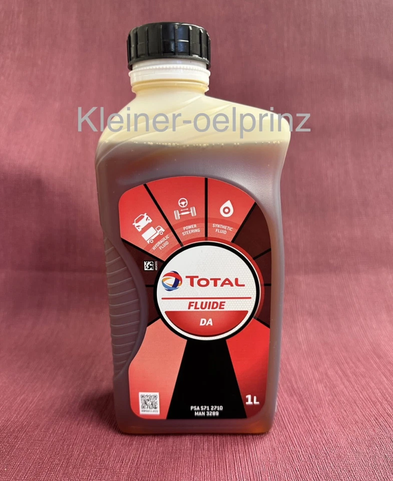 TOTAL fluide DA 1 L synth. Hydraulikfluid / Peugeot Citroen Renault PSF Class 1