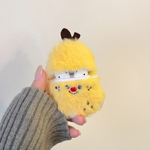 For Apple AirPods 4 3 2 Pro 1 Earphone Case Cute Cartoon Plush Protective Cover - Photo 23 sur 56