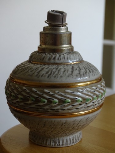 HIRTENLAMPE KERAMIK BREUGNOT Modell Nr. 1 - Bild 1 von 6