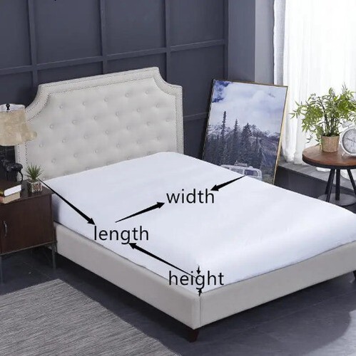 4/7 STCK. 1000TC ägyptische Baumwolle Luxus Stickerei weiß Bettwäsche Set - Bild 9 von 25