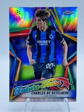 2021-22 Topps Chrome UEFA Charles De Ketelaere Future Stars #FS-5 AC Milan