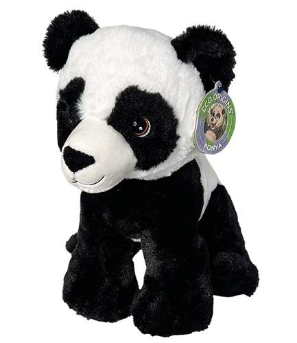 Ponya the Panda Plush Stuffed Animal 16" Soft Toy Cuddle Pillow Cute Gift - 第 4/4 張圖片