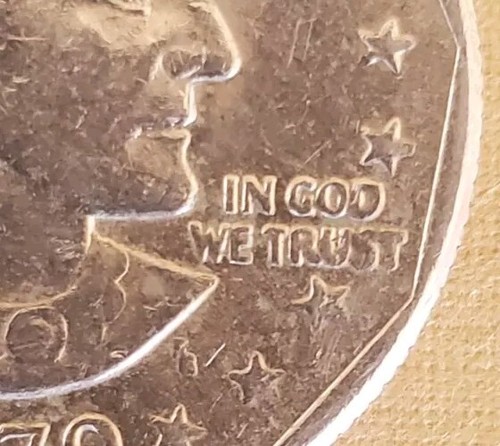 1979 (D) Susan B Anthony Liberty One Dollar U.S Coin Errors FG, TRUST, D. Rare! - Picture 2 of 12