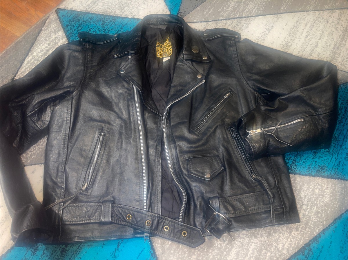 protech leather apparel 34 シングル ライダース US ファッション