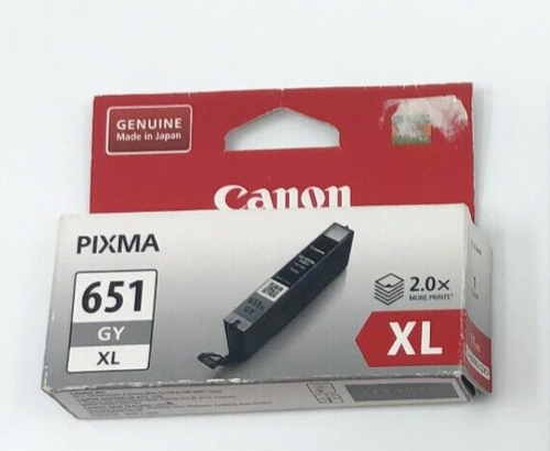 Canon Pixma Ink 651 GY XL Genuine