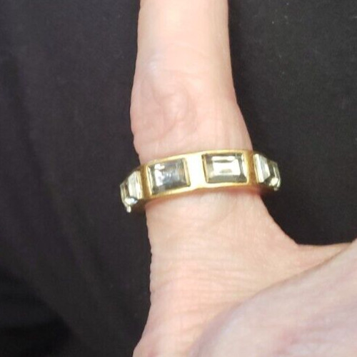 lia sophia ( 7 )  RING. rectangular prismatic gem… - image 4