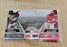 2024 Bowman Chrome #II-15 Elly De La Cruz / Junior Caminero International Impact