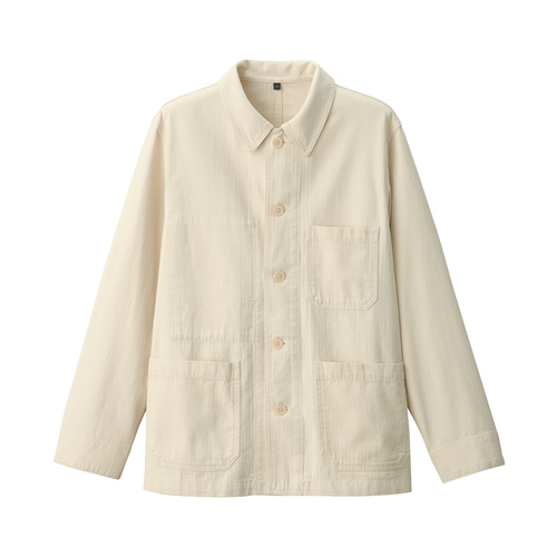 Mono MUJI Kapok Mezcla Espiga XS-XXL Negro/Natural/Azul Ahumado Hombres Nuevo con Etiquetas - Imagen 5 de 34
