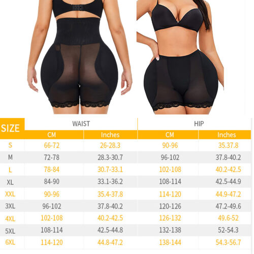 Hip Enhancer Padded Panties Shapewear BBL Shorts Butt Pads Underwear for Women - Picture 15 of 20