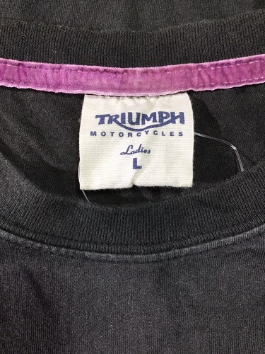 Triumph Motorcycles Ladies T Shirt - Picture 5 of 6