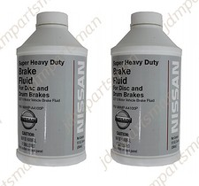GENUINE Brake Fluid Dot 3 (12 fl. oz) Bottle for Infiniti & Nissan (Pack of 2)