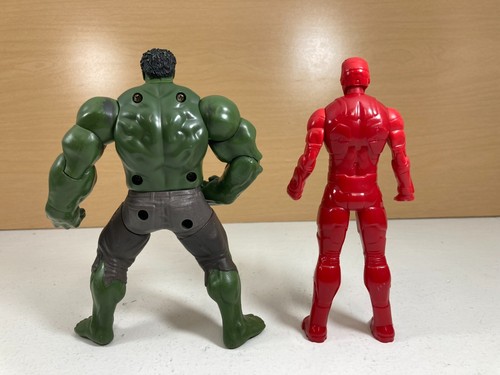Marvel Avengers Hulk, Iron Man, teen Groot, Spider-Man 6" action figures Hasbro - Picture 7 of 20