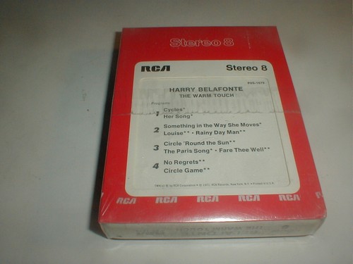 Harry Belafonte WARM TOUCH 8 Track Tape SEALED 1971 Calypso Soul Folk Pop Actor - Picture 2 of 6