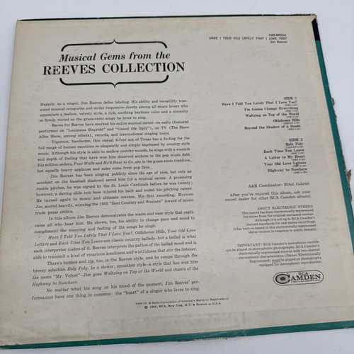 Jim Reeves Have I Told You Lately That I Love You Album - Picture 4 of 10