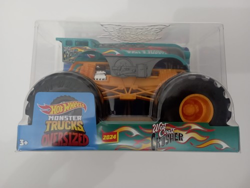 Hot Wheels Monster Trucks 1:24 Scale West Coast Crusher. 2024 Version. Sealed. - Picture 4 of 4