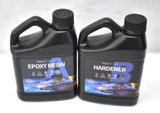 Funepoxy Crystal Clear Epoxy Resin  Hardener Kit For Table Top 500mL Bottles