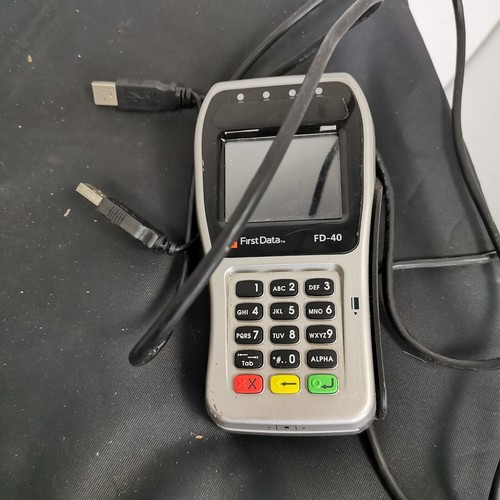first data fd-40 Kassensystem Kartenmaschine Pin System USB - Bild 1 von 5