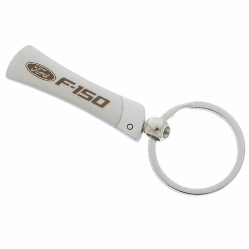 Ford F150 Logo Blade Key Chain (Chrome) - Picture 2 of 4