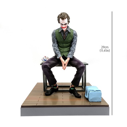 DC Comics Batman Dark Knight Heath Ledger Joker Chair Action Figure Statue Boxed - Picture 3 of 10