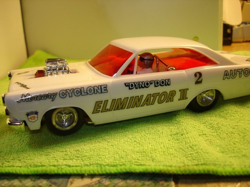 Vintage Mercury Cyclone "Eliminator II" drag slot car 1/24 offered by MTH - Picture 6 of 13
