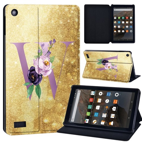 PU Leather Stand Cover Case For Amazon Fire 7(5/7/9/12th)/HD 8(6/7/8/10/12th Gen - Afbeelding 33 van 36