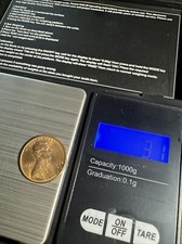 1982 D Copper Penny  circulated coin 3.1 Grams Large Date #1