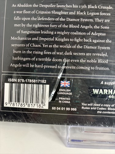 Warhammer 40K - Black Crusade Angel's Blade - SEALED (see photos) - Bild 5 von 5