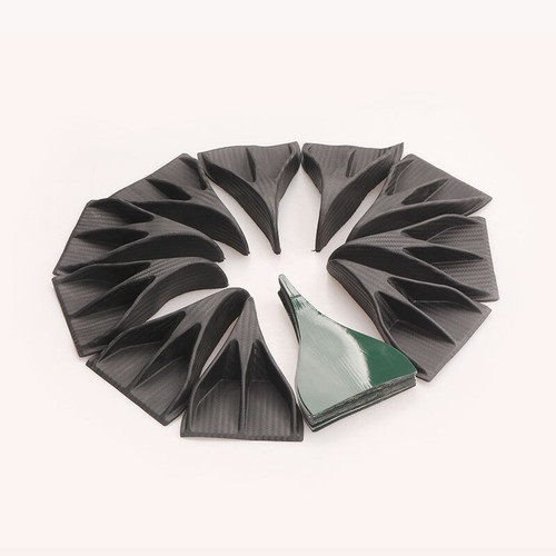 Universal Vortex Generators Roof Shark Fins Spoiler Wing Kit for Car Truck SUV - Bild 11 von 16