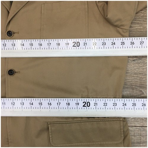 Orvis Mens Blazer Sport Coat Two Casual Safari Jacket Size L ( 48R ) Cotton Suit - Picture 7 of 13