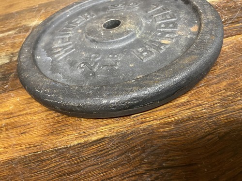 Vintage Weider Barbell Single Standard 25 Lb Plate - Picture 2 of 6