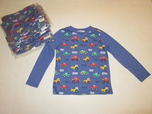 ❤ Boys Car shirt size 5 6 7 8 New blue Jeep Truck Beep BEEBAY Twin NWOT - Picture 11 of 35