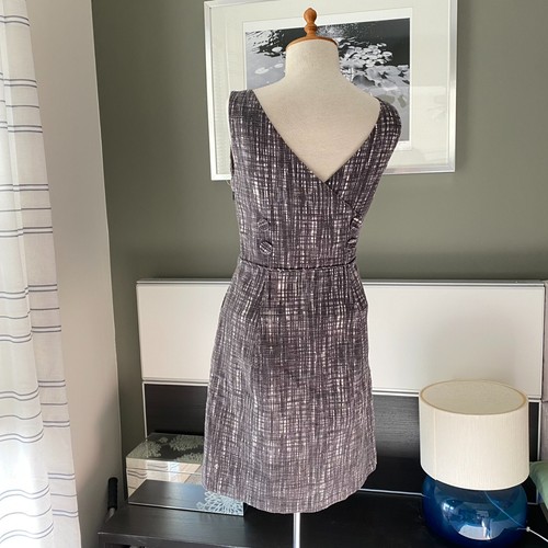 - J. Crew Very Pretty Sheath Dress with Low Back US6 - Picture 3 of 11
