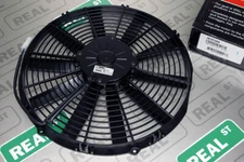 SPAL 14 in Medium Profile Puller Radiator Cooling Fan 1310 CFM Straight Blades
