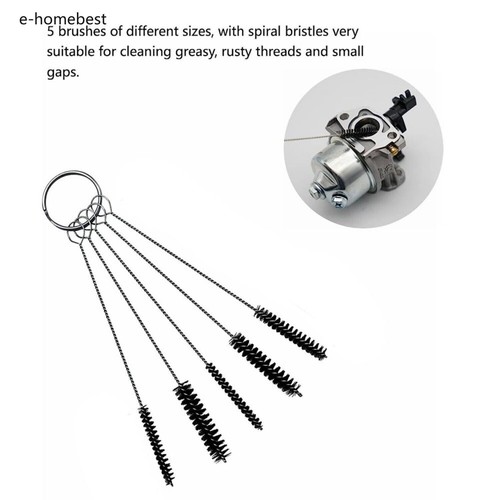 Stainless Carburetor Carb Cleaning Jet Cleaner Kit Tool Set Fit For Motorcycle - Foto 5 di 16