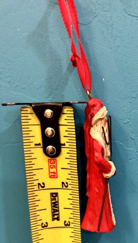 Weihnachtsdeko Russ Berrie und Co Santa 3" Keramik Ornament - Bild 7 von 7