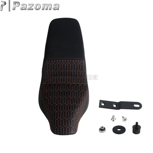 Gel Pad 2-Up Seat Cushion Comfort Type For Harley Softail FXLRST Low Rider ST 22 - Picture 2 of 9