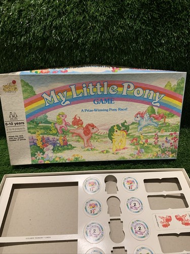 My Little Pony A Prize Winning Pony Race Board Game Milton Bradley 1986 Complete - Picture 13 of 15