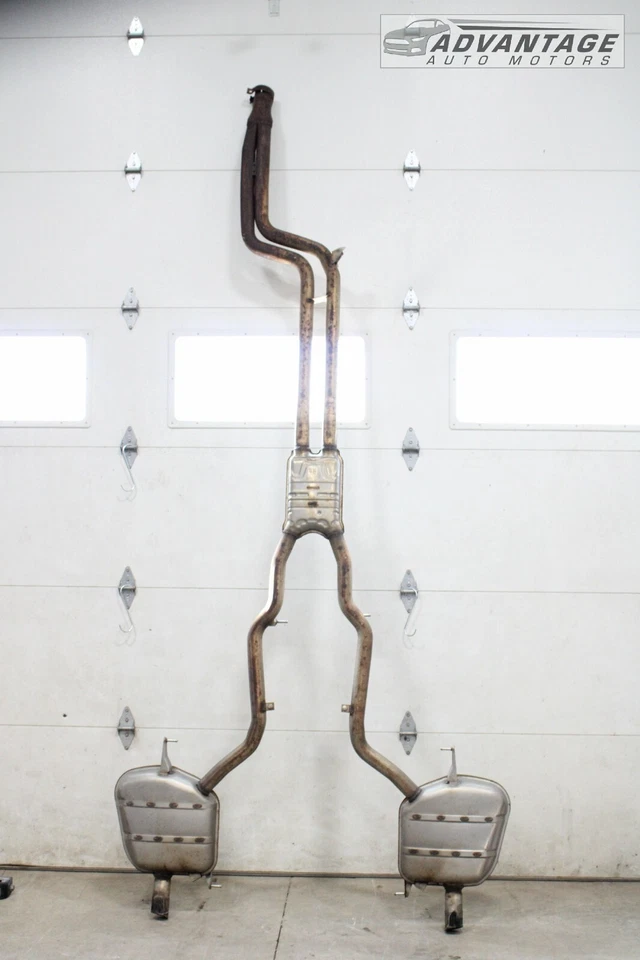 2011-2016 宝马 535I XDRIVE F10 3.0L N55 排气系统消声器下管原始设备制造商 — 第 2/4 张图片