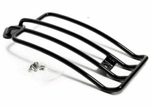 PORTAPACCHI PORTABAGAGLI NERO H-D HARLEY DAVIDSON DYNA STREET BOB 2006-2017 FXDB - Imagen 4 de 12