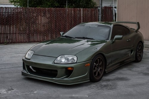 PARAGOLPES ACAMPANADO GUARDABARROS FRP para 93-02 Toyota Supra MK4 RDX estilo kit de carrocería ancha - Imagen 19 de 24