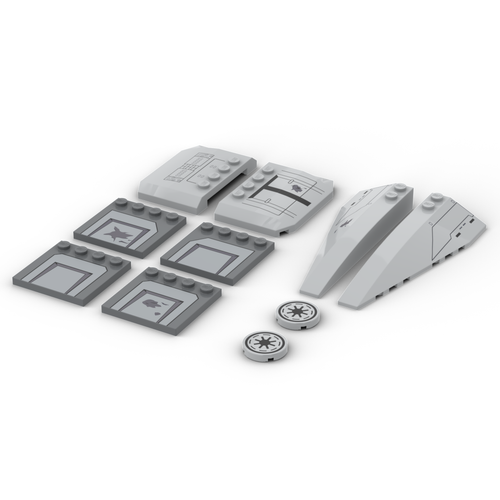 Upgrade-Kit (bedruckte Teile) für LEGO® Star Wars 75337 AT-TE™ Walker - Bild 2 von 7