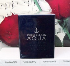 Nautilus Aqua Pour Homme EDT Spray 3.3 FL. OZ. Sealed Box.